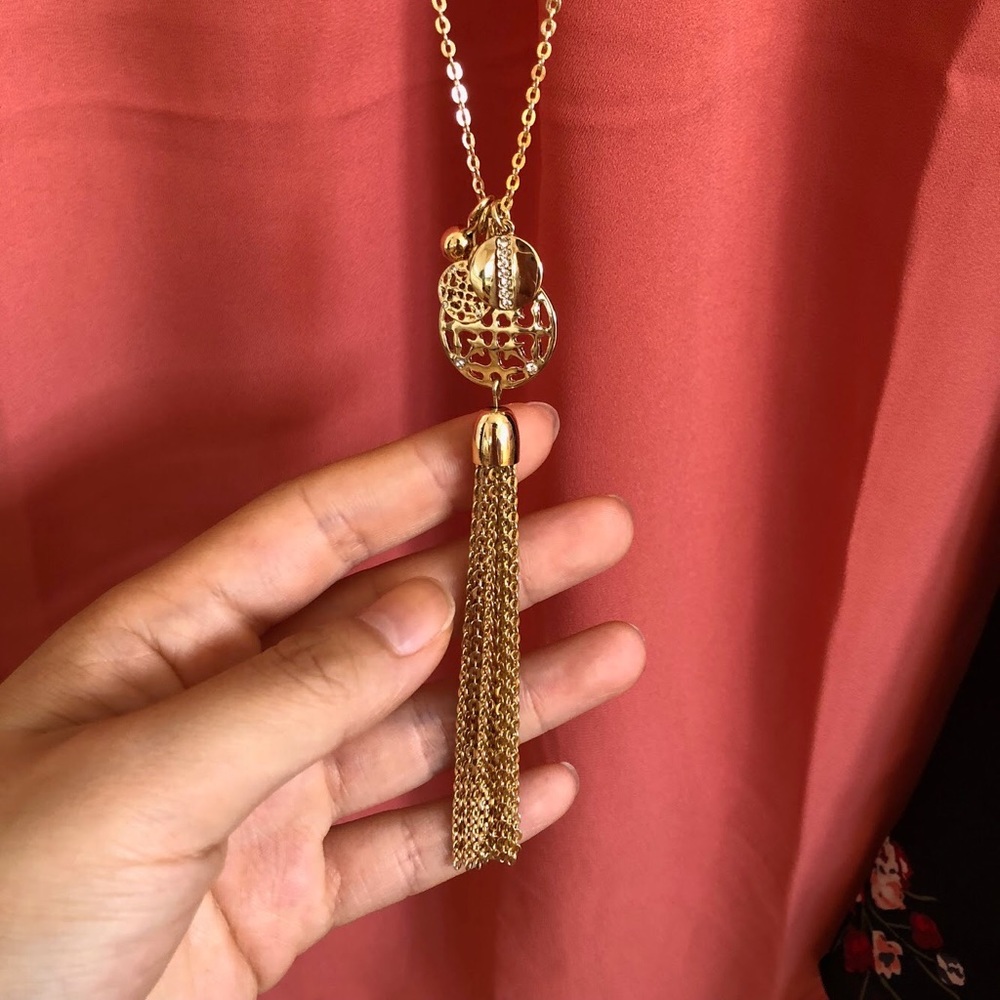 Long Tassel Necklace